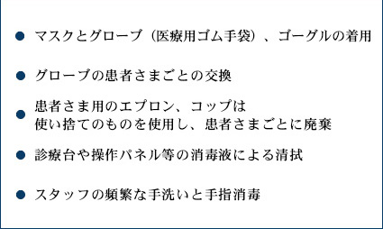 常時行っている取り組み